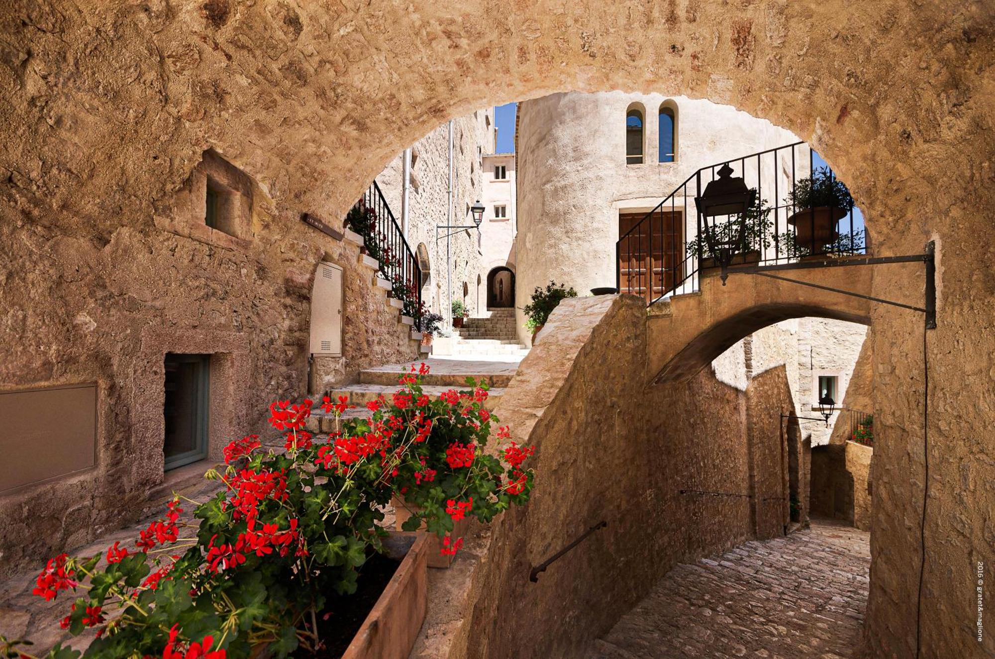 Castello Di Postignano Relais Hotel Sellano Kültér fotó